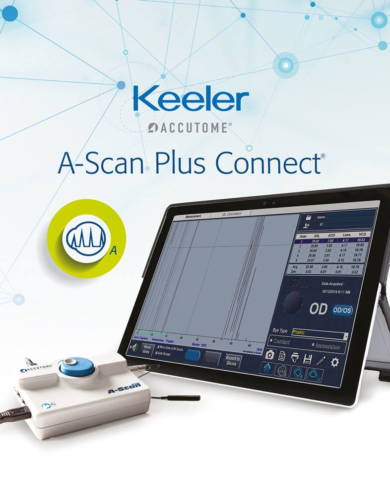 Keeler Accutome A-Scan Plus Connect Ultrasound Biometer